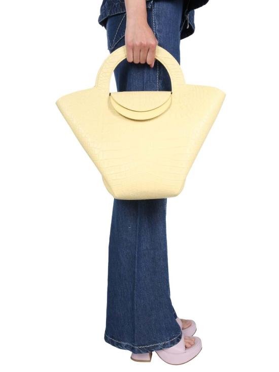  보테가베네타 DOLL 라지 옐로우 토트백 658516VA4509414 Yellow - BOTTEGA VENETA
