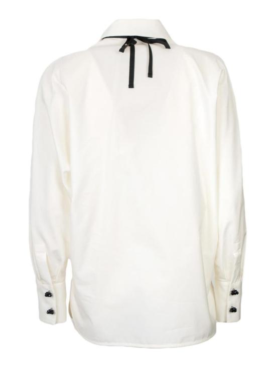 25FW 막스마라 스튜디오 셔츠 ROLL001 White - MAX MARA STUDIO