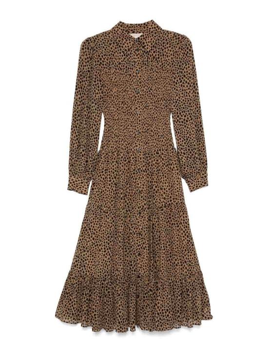  마이클 코어스 미디 스커트 MR582L7GRY214 Brown