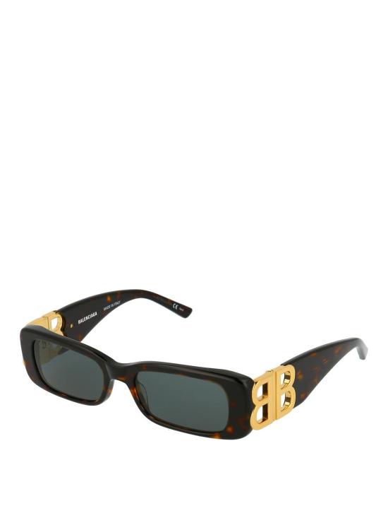26SS 발렌시아가 선글라스 BB0096S002 Brown - BALENCIAGA