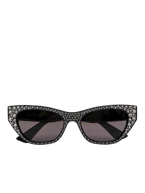25SS 알렉산더 맥퀸 선글라스 781190J07631056 Black