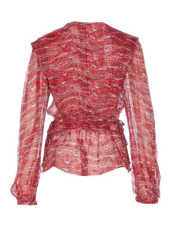  이자벨마랑에뚜왈 셔츠 HT0552FAC1J07E70RD Red - ISABEL MARANT ETOILE