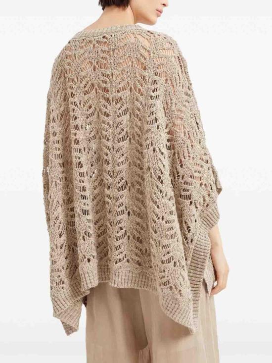  브루넬로 쿠치넬리 반팔 티셔츠 MGD562308C3785 Beige - BRUNELLO CUCINELLI