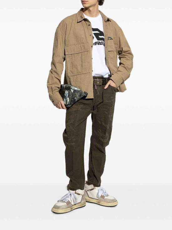 25SS 디스퀘어드2 반팔 티셔츠 S71GD1544S23009100 White - DSQUARED2