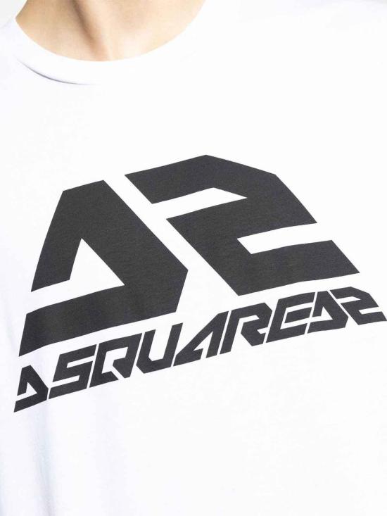 25SS 디스퀘어드2 반팔 티셔츠 S71GD1544S23009100 White - DSQUARED2