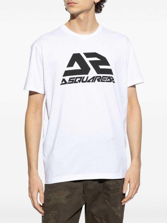 25SS 디스퀘어드2 반팔 티셔츠 S71GD1544S23009100 White - DSQUARED2