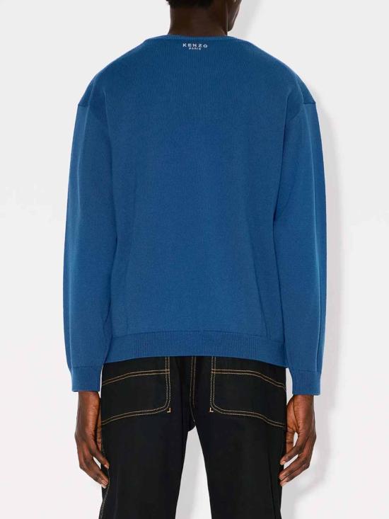  겐조 탑 FF55PU7263LB67 Blue - KENZO