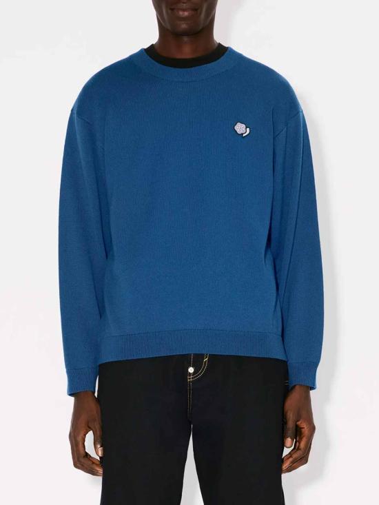  겐조 탑 FF55PU7263LB67 Blue - KENZO