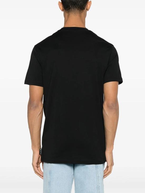  필립 플레인 반팔 티셔츠 SAECMTK8111PJY002N0201 Black - PHILIPP PLEIN