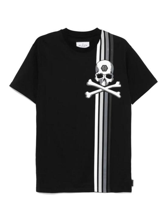  필립 플레인 반팔 티셔츠 SAECMTK8111PJY002N0201 Black
