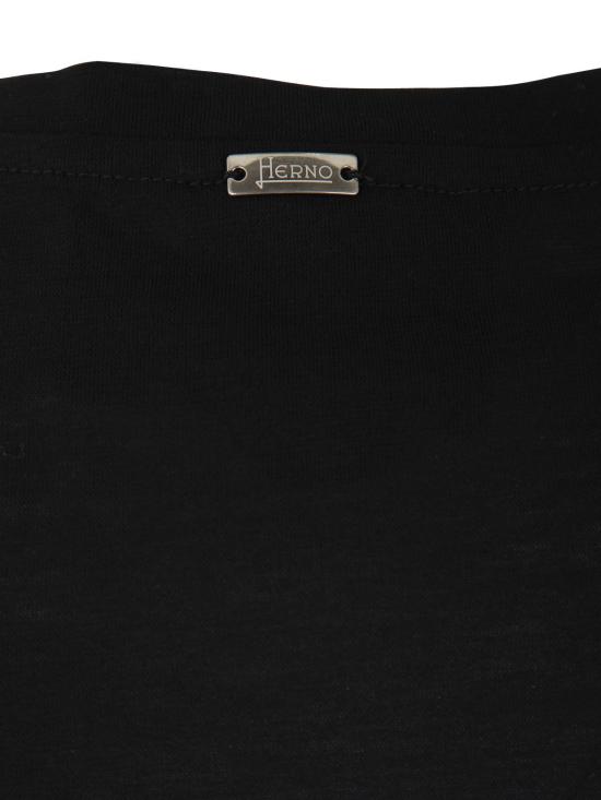  에르노 반팔 티셔츠 JG000166U520059300 Black - HERNO