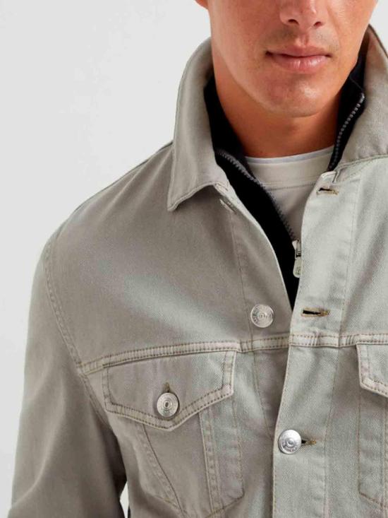 25SS 브루넬로 쿠치넬리 자켓 M277P6910C7018 Green - BRUNELLO CUCINELLI