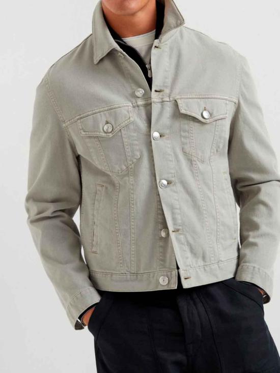 25SS 브루넬로 쿠치넬리 자켓 M277P6910C7018 Green - BRUNELLO CUCINELLI