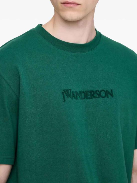  JW앤더슨 반팔 티셔츠 JT0258PG1510591 Green - JW ANDERSON