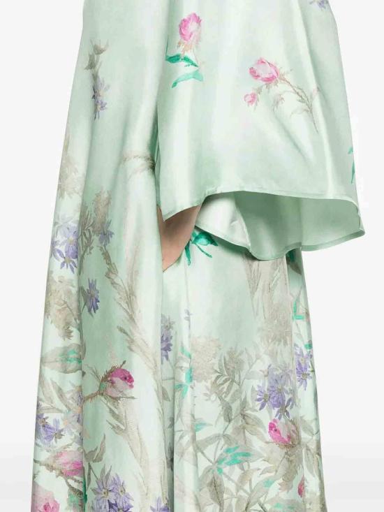 26SS 라 더블제이 미디 스커트 DRE0232SIL001HEA03GR11 Green - LA DOUBLEJ