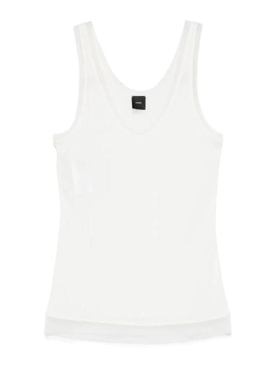  핑코 민소매 티셔츠 105168A2LUZ04 White