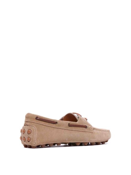 26SS 토즈 보트 고미노 버블 스웨이드 로퍼 XXM52K05300RE0C801 Beige - TODS