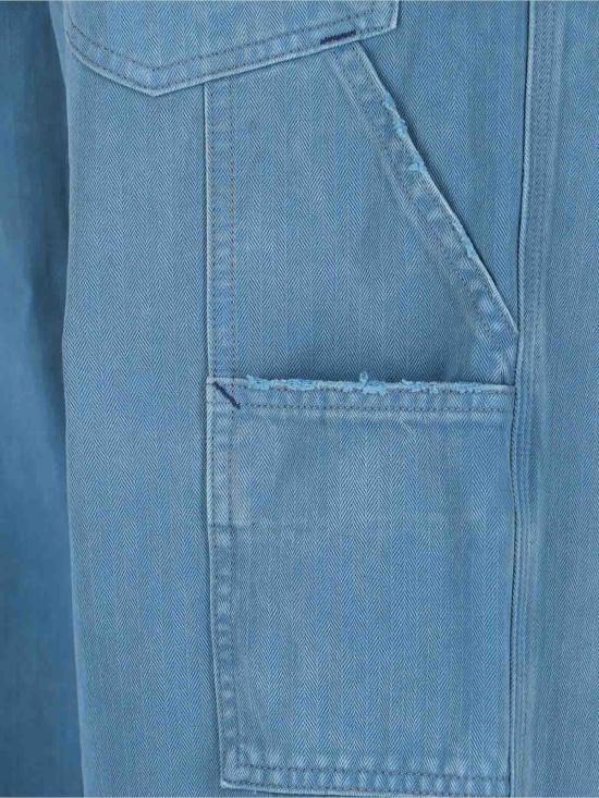 26SS 마르지엘라 스트레이트 팬츠 S50LA0235M30024961 Blue - MAISON MARGIELA