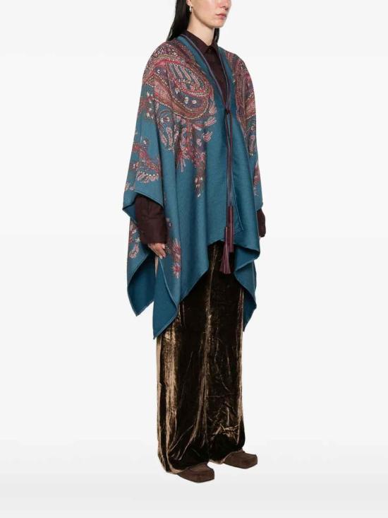  에트로 케이프 WRBD0012AV778X0883 Blue - ETRO