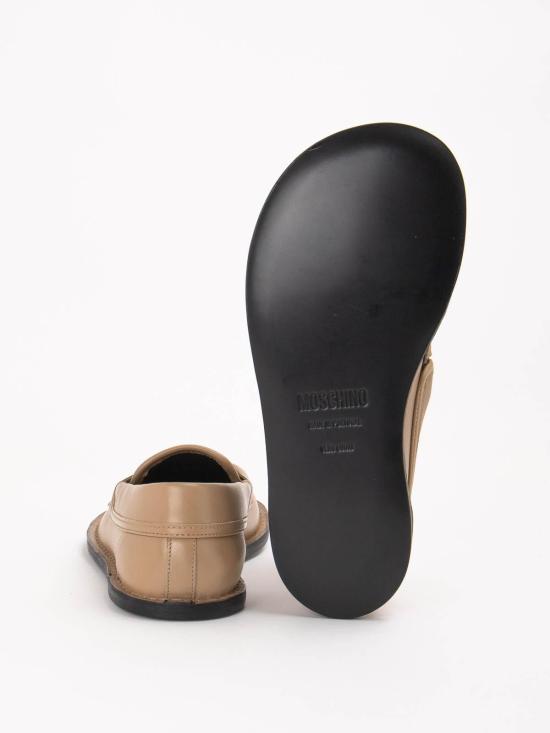 25SS 모스키노 로퍼 MB10181COMGA0104 Beige - MOSCHINO