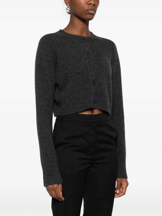  루루 스튜디오 가디건 ZEPHIRANTHRACITEMELANGE Grey - LOULOU STUDIO