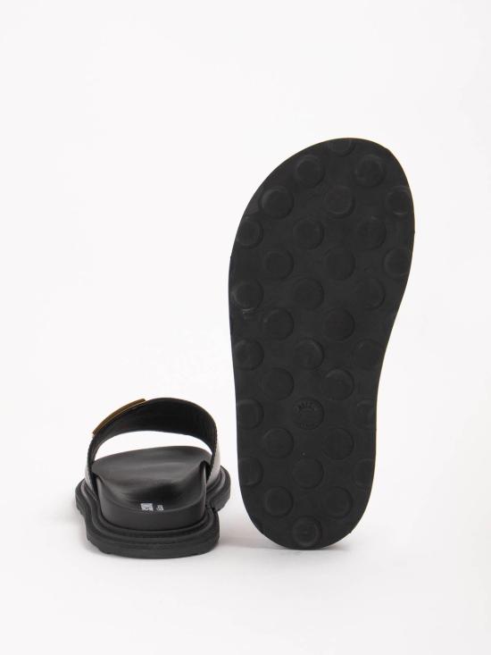 26SS 모스키노 뮬/슬리퍼 MB28073GOMGA0000 Black - MOSCHINO