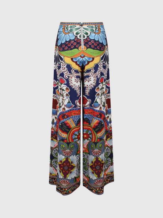  앨리스 앤 올리비아 팔라초 팬츠 CC502P78114C509 Multicolour - ALICE & OLIVIA