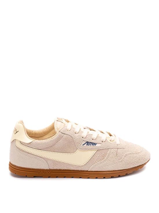  오트리 윈드스핀 스웨이드 레더 스니커즈 WSLMUB01 Beige