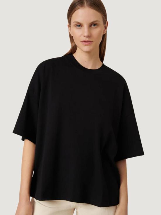  코우토우 반팔 티셔츠 오버사이즈 박스티 블랙