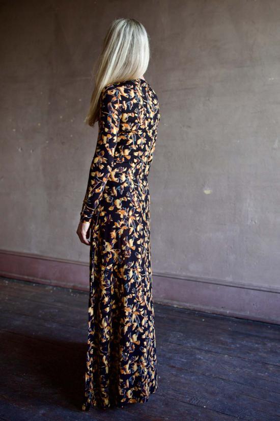  울라 존슨 롱 원피스 아마리 저지 롱슬리브 드레스 - ULLA JOHNSON