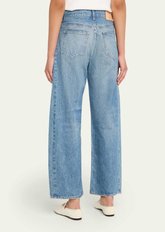  마우지 데님 팬츠 무시 Mv 바야드 사이드 라인 코쿤 진 - MOUSSY