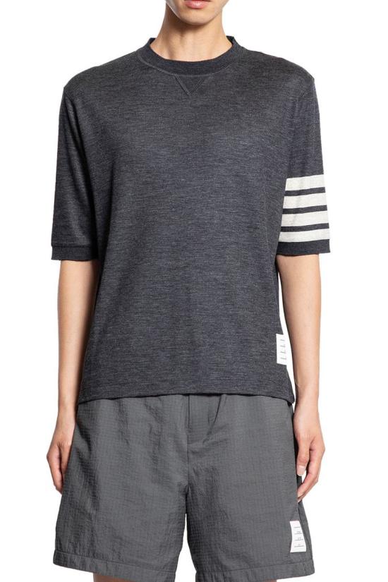 25FW 톰브라운 반팔 티셔츠 MJS292AJ0213 015 GREY