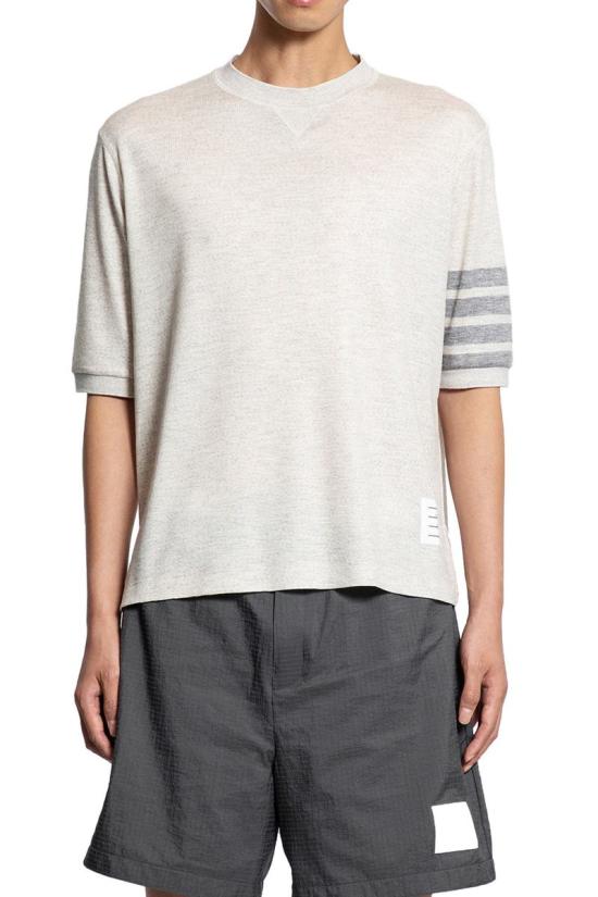 25FW 톰브라운 반팔 티셔츠 MJS292AJ0213 050 GREY