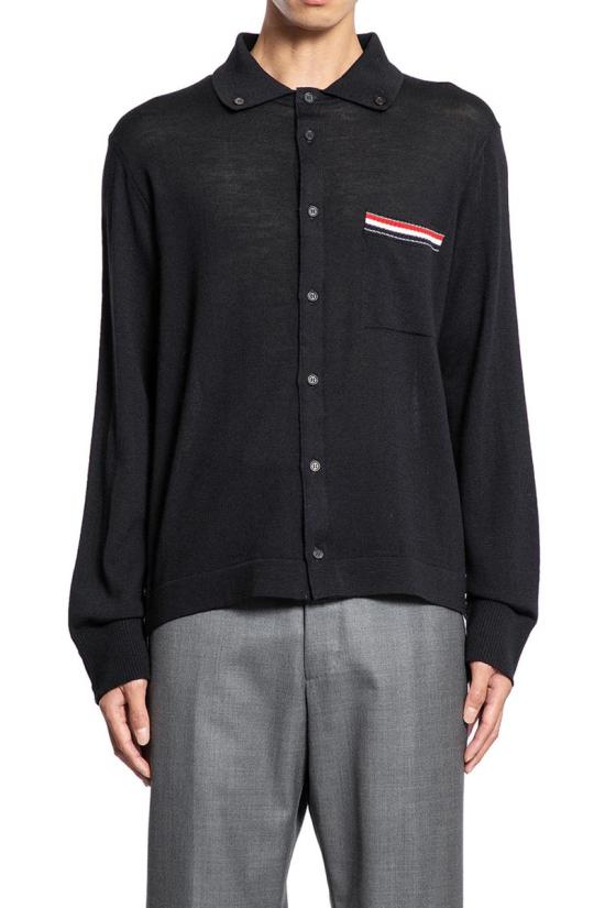 25FW 톰브라운 긴팔 셔츠 MKL007BY1051 001 Black