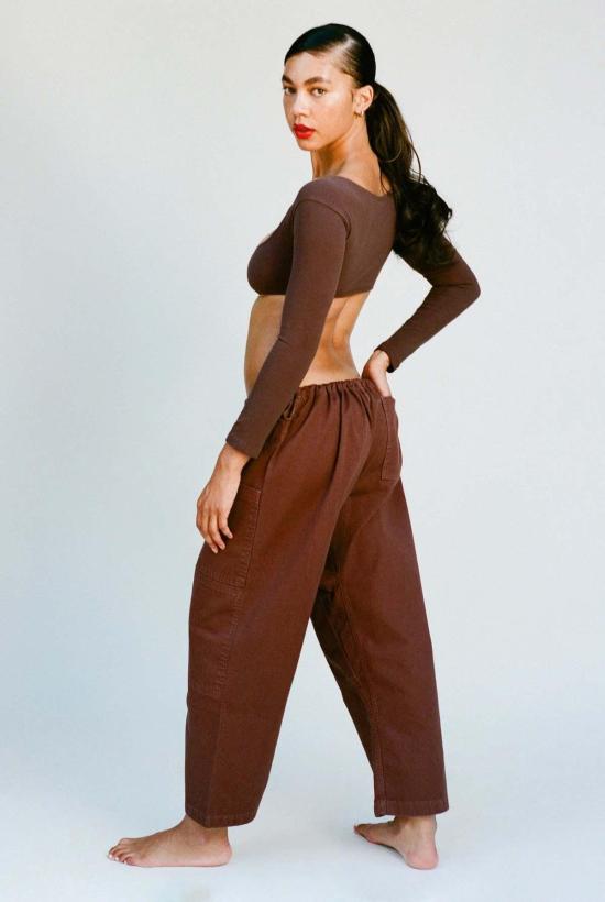  질 로드리게즈 스트레이트 팬츠 길 로드리게스 루 팬트 - GIL RODRIGUEZ