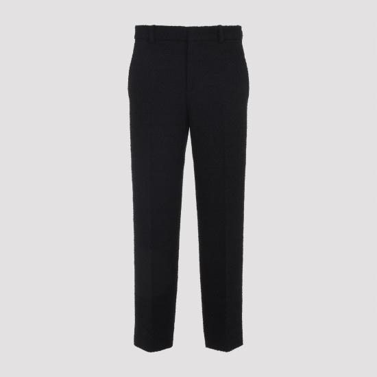 25FW 구찌 울 부클레 팬츠 837421 Z7ATM 1000 BLACK - GUCCI