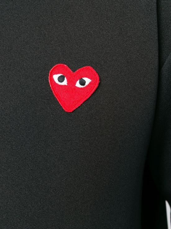  꼼데가르송 후드 티셔츠 P1T1721 Black - COMME DES GARCONS