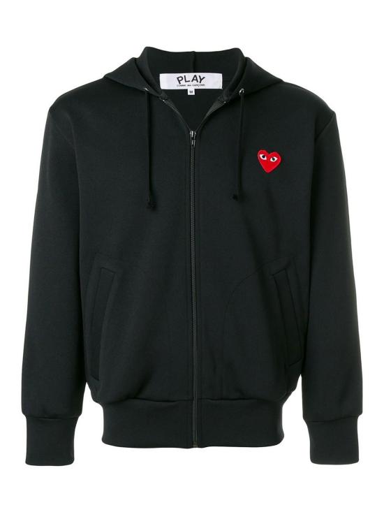  꼼데가르송 후드 티셔츠 P1T1721 Black