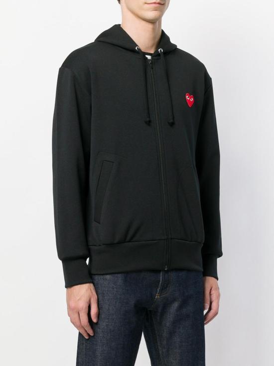  꼼데가르송 후드 티셔츠 P1T1721 Black - COMME DES GARCONS