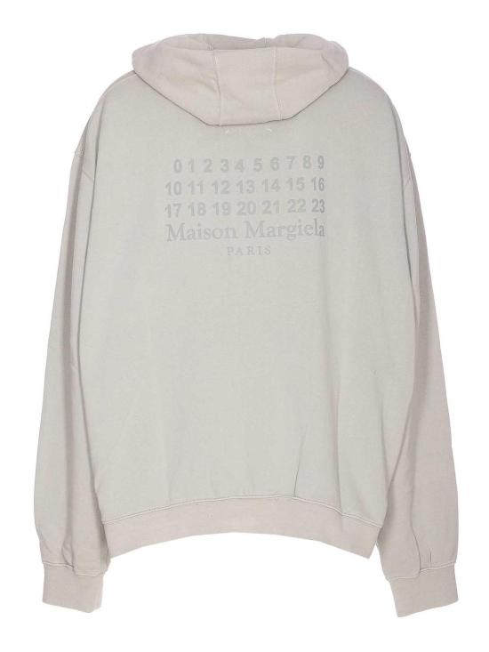  마르지엘라 뉴메릭 로고 후드  S50HG0049M25017801 Grey - MAISON MARGIELA