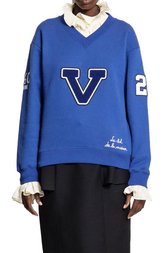 25FW 발렌티노 가라바니 스웨터 7B3MF24V9KY AF9 BLUE