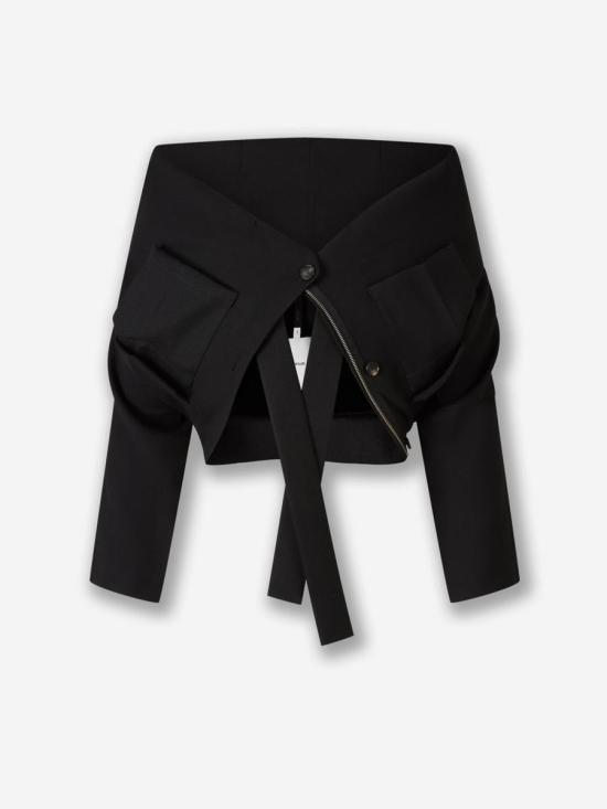 25FW 셋추 수트 자켓 U252J030W040 BLACK Black - SETCHU