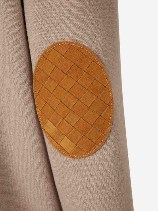 25FW 보테가베네타 가디건 843997V2MM0 9713BEIGE LIGHT GREY - BOTTEGA VENETA