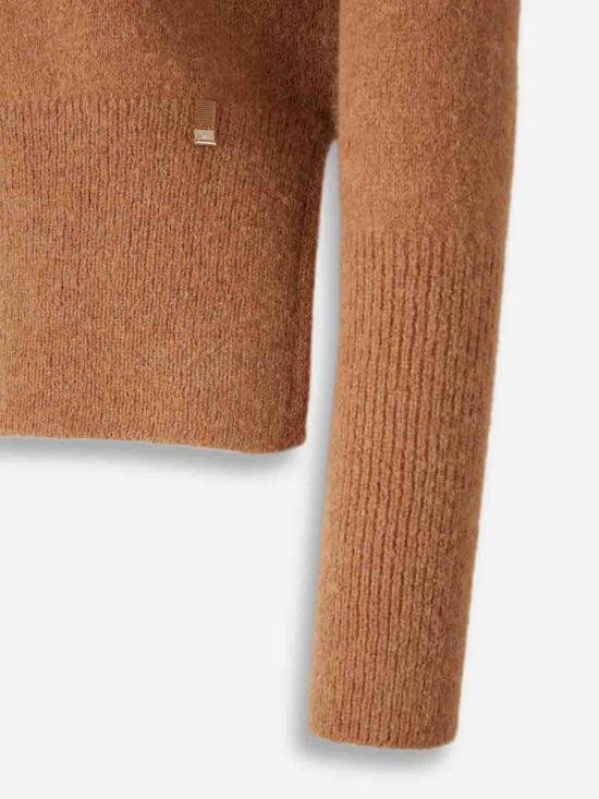 25FW 에르노 7게이지 알파카 울 스웨터 MG000187D70302 2155CAMEL Brown - HERNO