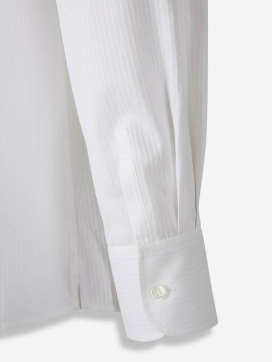 25FW 생로랑 긴팔 셔츠 848033Y3D30 9601CRAIE WHITE - SAINT LAURENT