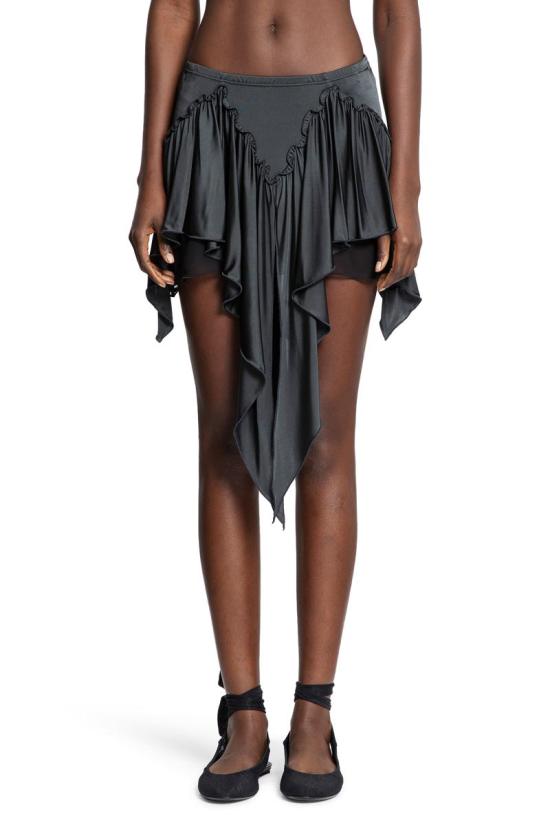 25FW 디 아티코 미디 스커트 251WCR00145MIX060AA 233 GREY