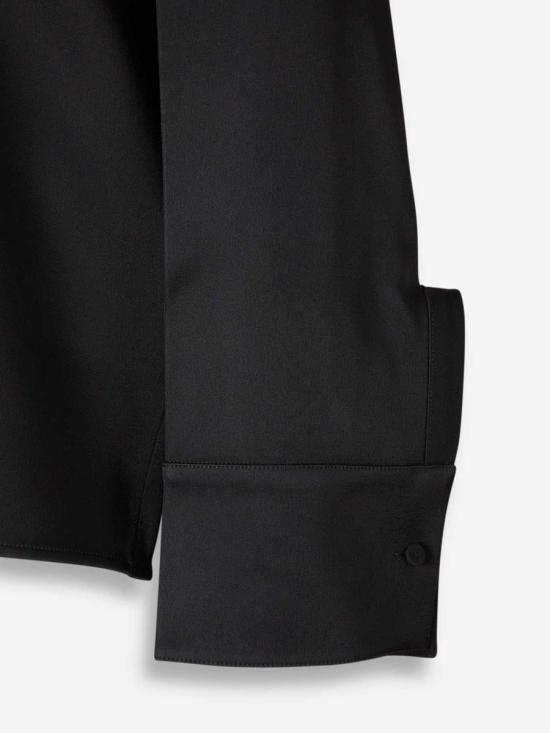 25FW 질샌더 폴로 티셔츠 J03NC0321 001BLACK WHITE - JIL SANDER