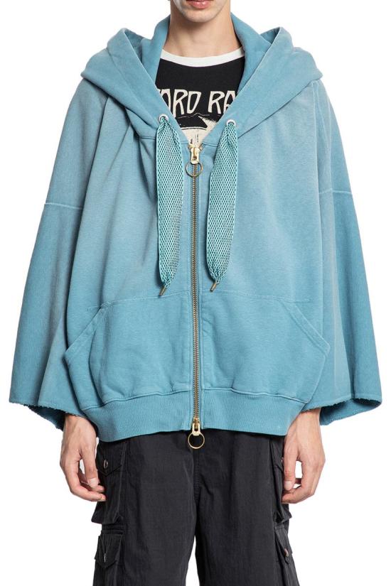 25FW 캐피탈 스웨터 K2503LC051 TURQUOISE BLUE