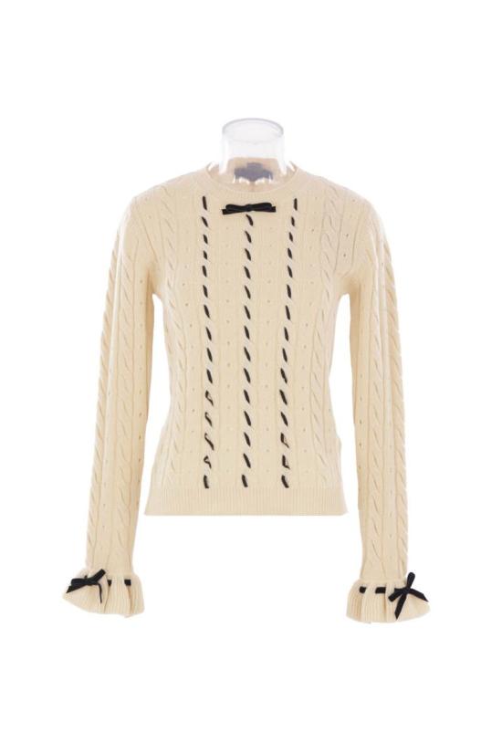 25FW 발렌티노 가라바니 스웨터 7B3KC66Z9K9ET5 BIRCH TREE