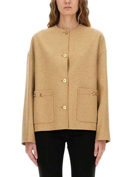 25FW 베르사체 자켓 1020312 1A153761KG00 Beige